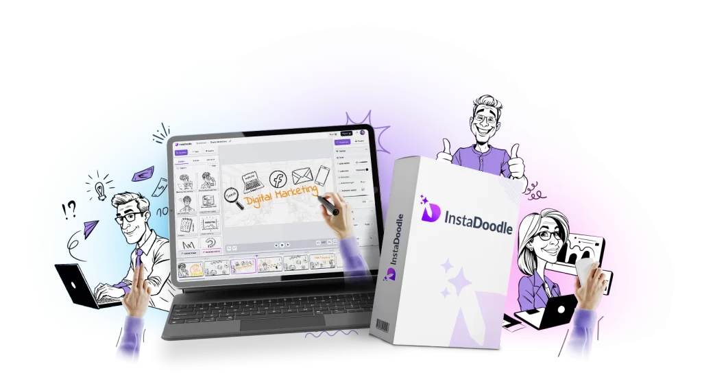 InstaDoodle - Whiteboard Animation Videos
